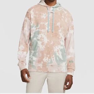 Nike Sportswear tie-dye pullover hoodie